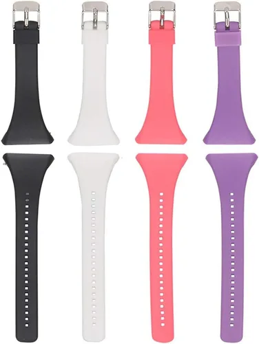 Vista 8 de QGHXO Correa para Polar FT4/FT7, correa de repuesto de silicona suave y ajustable para reloj Polar FT4/FT7
