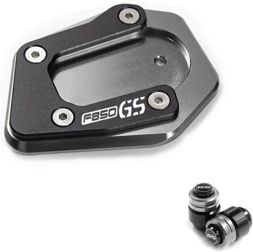 Vista 10 de Tapa de válvula de neumático con soporte lateral para BMW F850GS F750 GS F 850 GS F750GS F750GS F850 GS F 750 GS 2018 2022 (Color A negro)