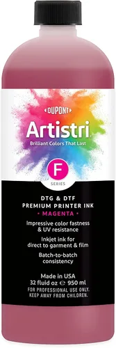 Vista 10 de Artistri® Serie F DTG y DTF Tinta - Negro - 8 oz