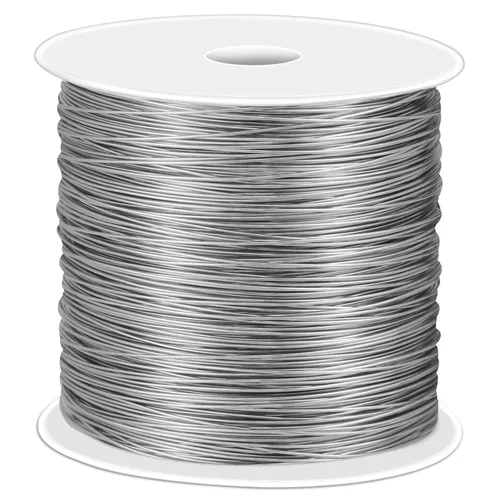 Vista 15 de Cridoz - Alambre de acero inoxidable de calibre 18 para hacer joyas, alambre de 1mm para envoltura de cierre