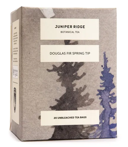 Vista 10 de Juniper Ridge Douglas - Té botánico de abeto y rosa mosqueta - Tarta y picante, cítricos y notas de hoja perenne suaves, vegano, sin cafeína y sin