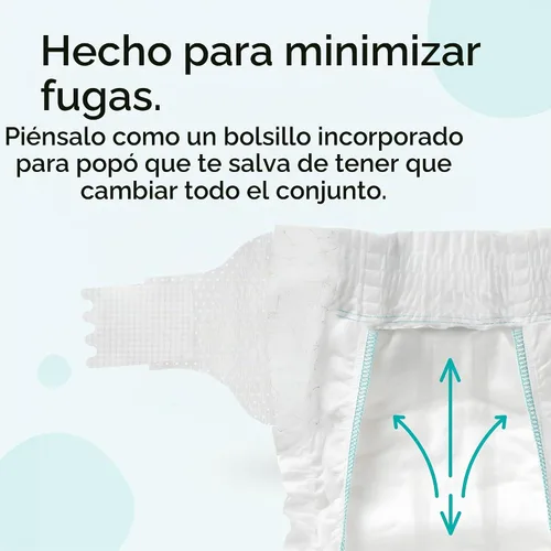 Vista 8 de LILLYDOO - Pañales para bebé, talla 5 (24+ libras), 66 unidades, hipoalergénicos y TCF