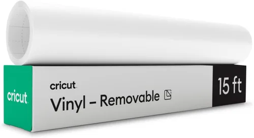 Vista 17 de Cricut - Vinilo removible de alta calidad, amarillo brillante (12 x 15 pies), sin residuos, fácil de quitar hasta 2 años, perfecto para proyectos