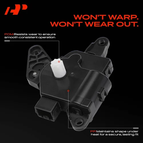 Vista 4 de A-Premium Actuador de puerta de mezcla de calentador HVAC compatible con Kia Soul 2014 2015 2016 2018 2019, mezcla