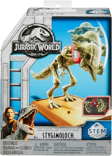 Vista 6 de JURÁSICO MUNDO STEM FÓSIL STRIKERS Stygimoloch "Stiggy