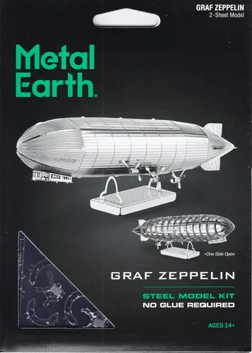 Vista 6 de Metal Earth GRAF Zeppelin - Kit de modelado de metal 3D Fascinaciones