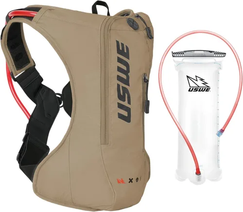 Vista 8 de USWE Outlander Moto Paquete de Hidratación, Mochila de Hidratación para Correr, Senderismo con Cámara de Agua, Hidropack para Hombres y Mujeres