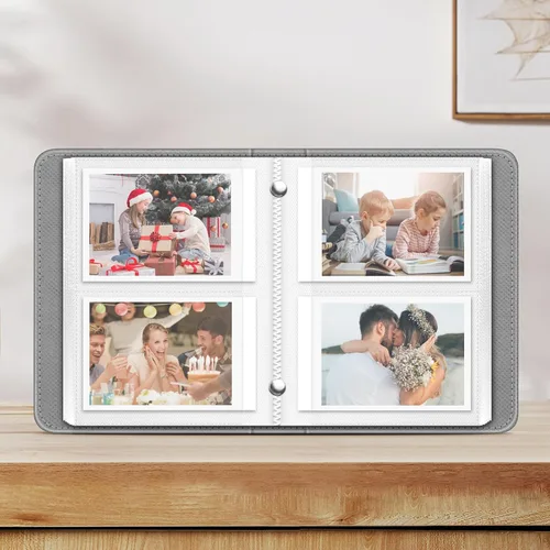 Vista 3 de Fintie Álbum de fotos Instax Mini para película de 2x3 pulgadas - 104 bolsillos Álbumes pequeños para Fujifilm Instax Mini