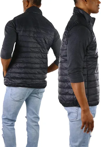 Vista 5 de ToBeInStyle Chaleco ligero con cremallera aislante para hombre
