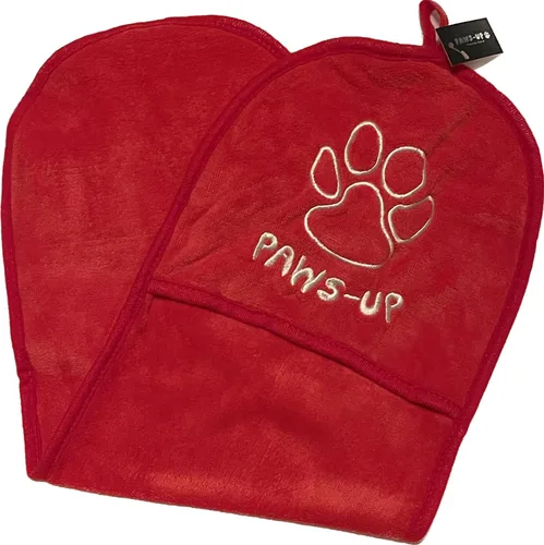 Vista 4 de Toalla de limpieza Paws-up Paw para perros, elimina el barro, la suciedad, la hierba, los alérgenos de la arena, lavable a máquina, también es ideal