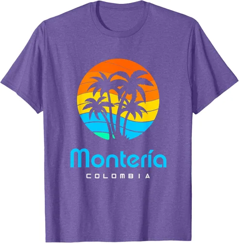 Vista 10 de Camiseta Montería Colombia, Negro