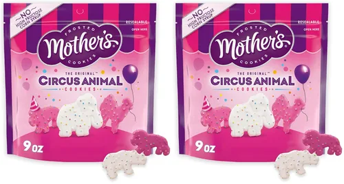 Vista 11 de Mother's Original Circus Animal Cookies, 1 bolsa resellable, 9 onzas (paquete de 12)
