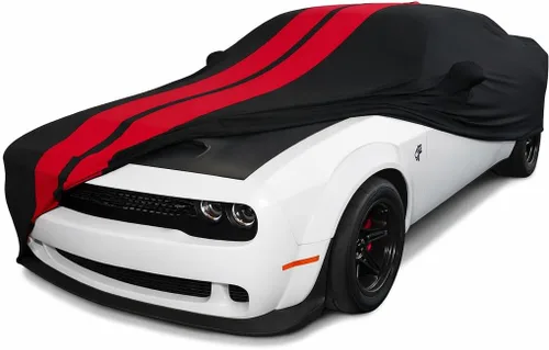 Vista 12 de SR1 Performance Funda para interior Mustang de EE. UU. 2005–2024 – Ultraguard de satén elástico de ajuste personalizado, cubierta contra el polvo