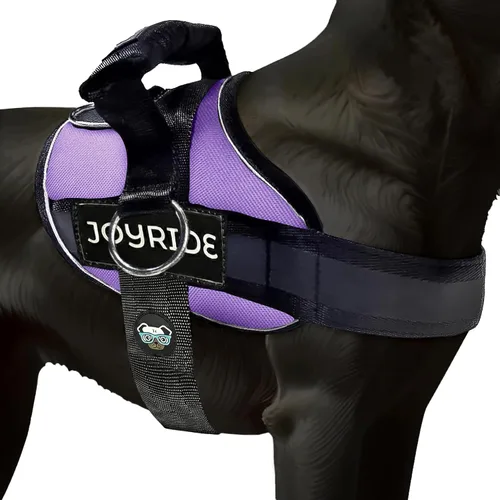 Vista 20 de Joyride Harness 2.0 - El Arnés Original para Perros Sin Tirones con Anillo Lateral - Sin Estrangulamiento, A Prueba de Escapes, Reflectante, 3 Clips