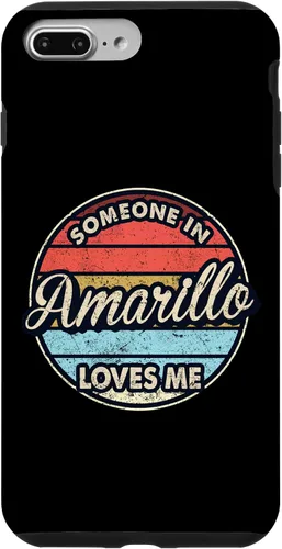 Vista 12 de iPhone 16 Someone In Amarillo Loves Me City US USA Case