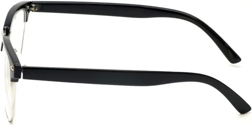 Vista 3 de Calabria 5921R - Lentes de lectura de diseño vintage, juego de chorro de metal, para hombres y mujeres, lectores clásicos, lentes de moda elegantes