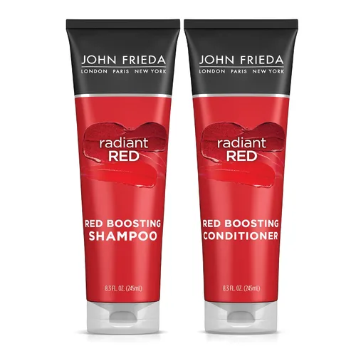 Vista 12 de John Frieda Radiant Red Boosting - Champú y acondicionador para cabello rojo, 8.3 onzas líquidas, paquete de 2