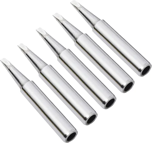 Vista 8 de Puntas para soldador, reemplazo de punta de soldadura 900M, kit de reemplazo de punta de soldadura para Hakko, estación de soldadura Radio Shack