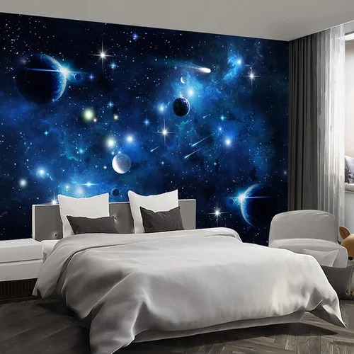 Vista 14 de Murales de pared de playa Papel tapiz despegable y adhesivo para dormitorio, sala de estar - 58"x80