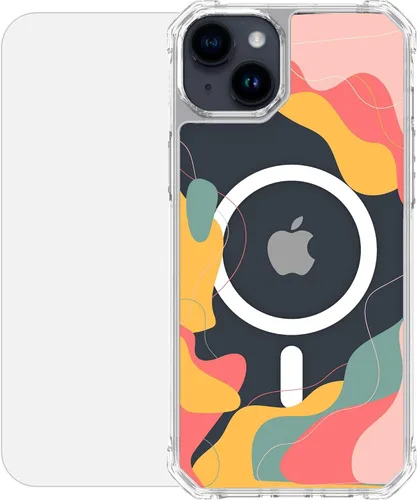 Vista 328 de Scooch para MagCase Compatible con iPhone 12 Mini Incluyendo MagRing 2.0, Soporte para Teléfono Compatible con MagSafe y Pata de Soporte