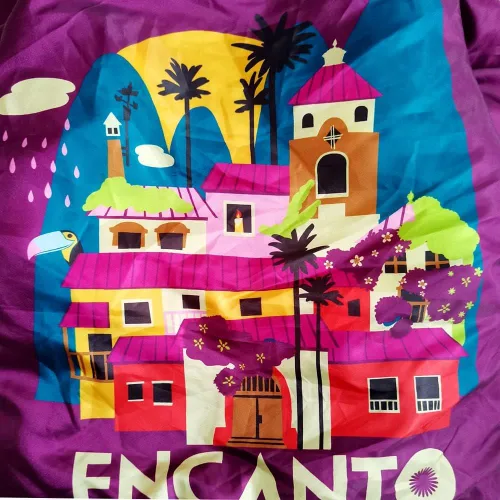 Vista 4 de Disney Encanto - Chaqueta de oveja sintética para niñas