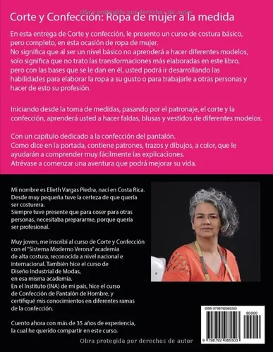 Vista 2 de Corte y Confección Confección de ropa de Mujer a la medida (Spanish Edition)