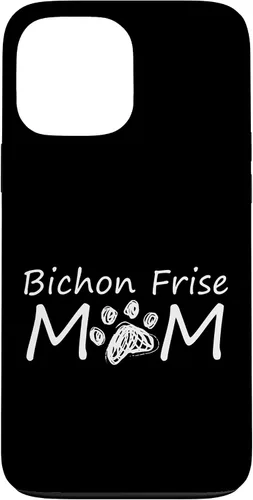 Vista 23 de iPhone 16 Bichon Frise Mom Owner Breed Dog Mommy Puppy Mother Mama Case