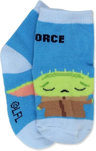 Vista 5 de Disney Star Wars Mandalorian Baby Yoda - Calcetines infantiles (6 unidades)