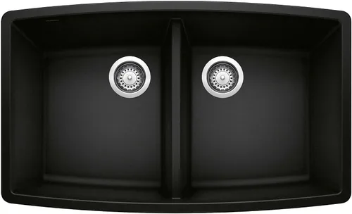 Vista 13 de Fregadero Blanco Performa Silgranit II Cascada., 440069