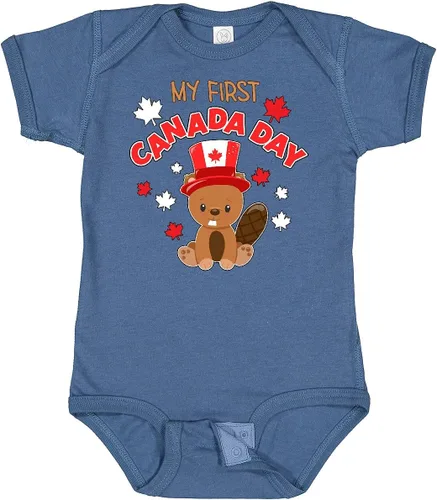 Vista 38 de inktastic My First Canada Day Baby Bodysuit