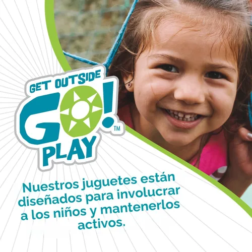 Vista 6 de Toysmith ¡Sal a Jugar! Juego de pelotas profesionales (paquete de 3) – Pequeñas pelotas deportivas para niños de 3 años en adelante – Incluye pelota
