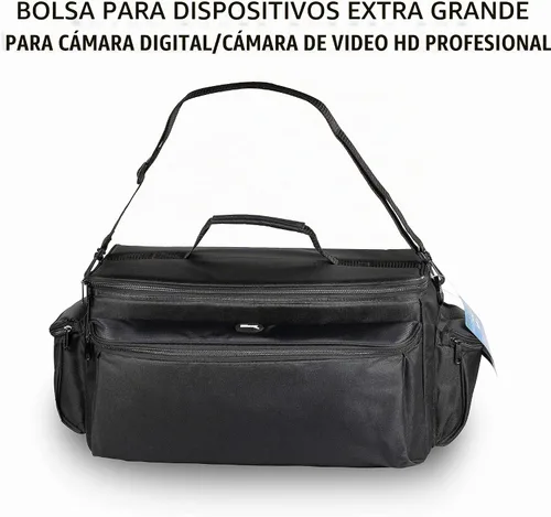 Vista 3 de Fotografía acolchada videocámara de película Accesorios de equipo de cámara de video estuche (negro) para Nikon, Canon, Sony, Pentax, Olympus