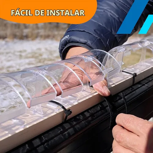 Vista 8 de Sistema disuasorio de pájaros, policarbonato resistente a los rayos UV, a prueba de palomas sin crueldad, de larga duración, adecuado para balcones