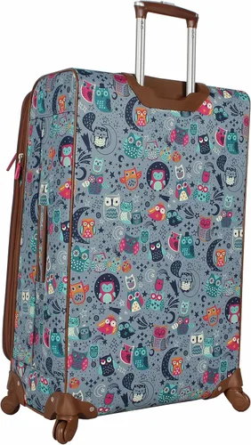 Vista 3 de Lily Bloom Juego de equipaje 4 piezas de la colección de maletas con ruedas giratorias para mujer