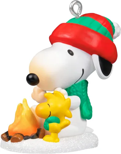 Vista 10 de Hallmark Keepsake Adorno navideño de cacahuetes (diversión de invierno con Snoopy)