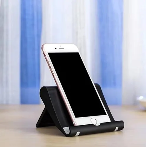 Vista 8 de Soporte para teléfono celular para escritorio, soporte plegable para teléfono celular, soporte para tablet para escritorio, soporte para teléfono