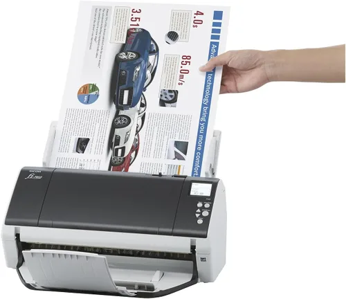Vista 5 de Fujitsu fi-7460 Escáner de documentos a doble cara a color de gran formato con alimentador automático de documentos (ADF)