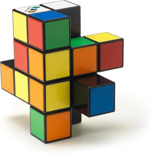 Vista 4 de Rubik's Cubo, torre de 2 x 2 x 4, complejo para resolver problemas, rompecabezas clásico a juego de colores, juguete para ansiedad, rompecabezas