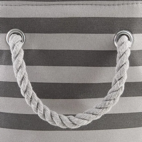 Vista 40 de Bone Dry - Cesta de almacenamiento para mascotas, diseño de parche de pata rayado, aguamarina, rectángulo pequeño