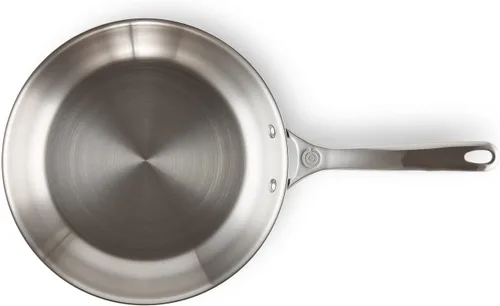 Vista 2 de Le Creuset - Sartén de acero inoxidable tricapa de 10