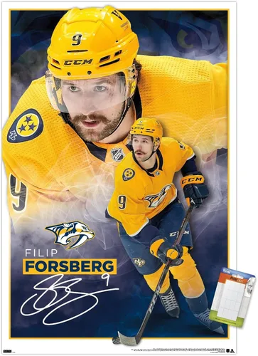 Vista 12 de Trends International NHL Nashville Predators - Póster de pared de Filip Forsberg 23