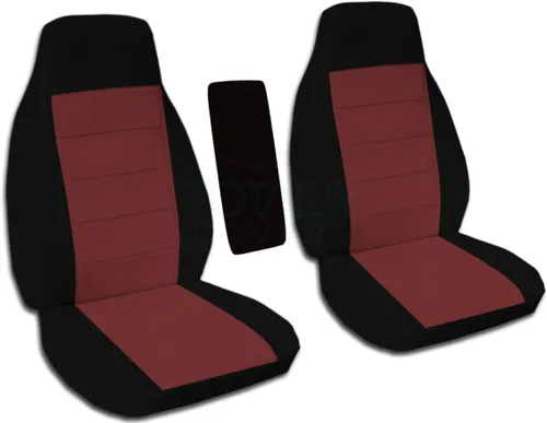 Vista 10 de Totally Covers Compatible con Ford Ranger 1998-2003/Mazda Serie B 1998-2000 de dos tonos con funda de reposabrazos central: negro y azul
