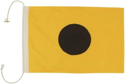 Vista 20 de Hampton Nautical Letra F Bandera de tela náutica del alfabeto, letra S
