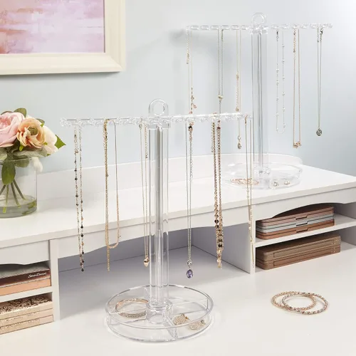 Vista 6 de Soporte para collares con bandeja de joyas