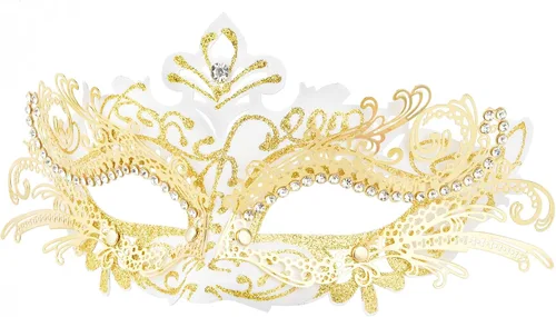 Vista 25 de Hoshin - Máscara para Baile de Máscaras, Decoraciones de Mardi Gras, Máscaras Venecianas para Mujeres