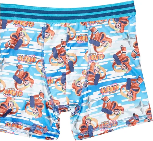 Vista 2 de Naruto Boys' 7-Pack Athletic Boxer Briefs in Sizes 4, 6, 8, 10 and 12