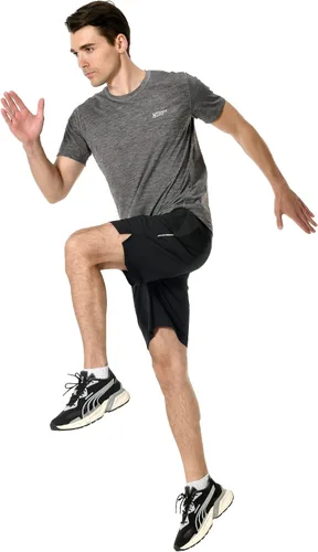 Vista 5 de Pioneer Camp Pantalones cortos deportivos para hombre, de secado rápido, de 7 pulgadas, para gimnasio, entrenamiento, correr, ligeros, deportivos