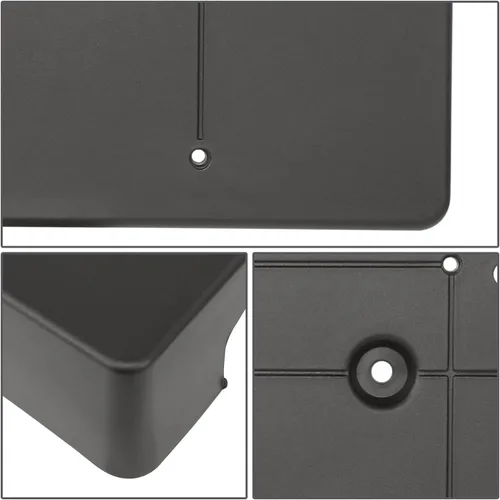 Vista 2 de DNA MOTORING Soporte de montaje de placa compatible con 16-19 Mini Cooper Clubman Base, LP-MC1068106