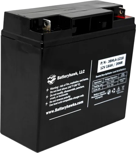 Vista 2 de UB12180 UB12220 12V 18AH T3 Terminales SLA Batería de plomo ácido sellada para carrito de golf Solar UPS Scooter