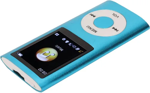 Vista 2 de Zunate Reproductor de MP4, reproductor de música MP3 con pantalla LCD de 1.8 pulgadas, reproductor de MP3 MP4 de música digital portátil sin